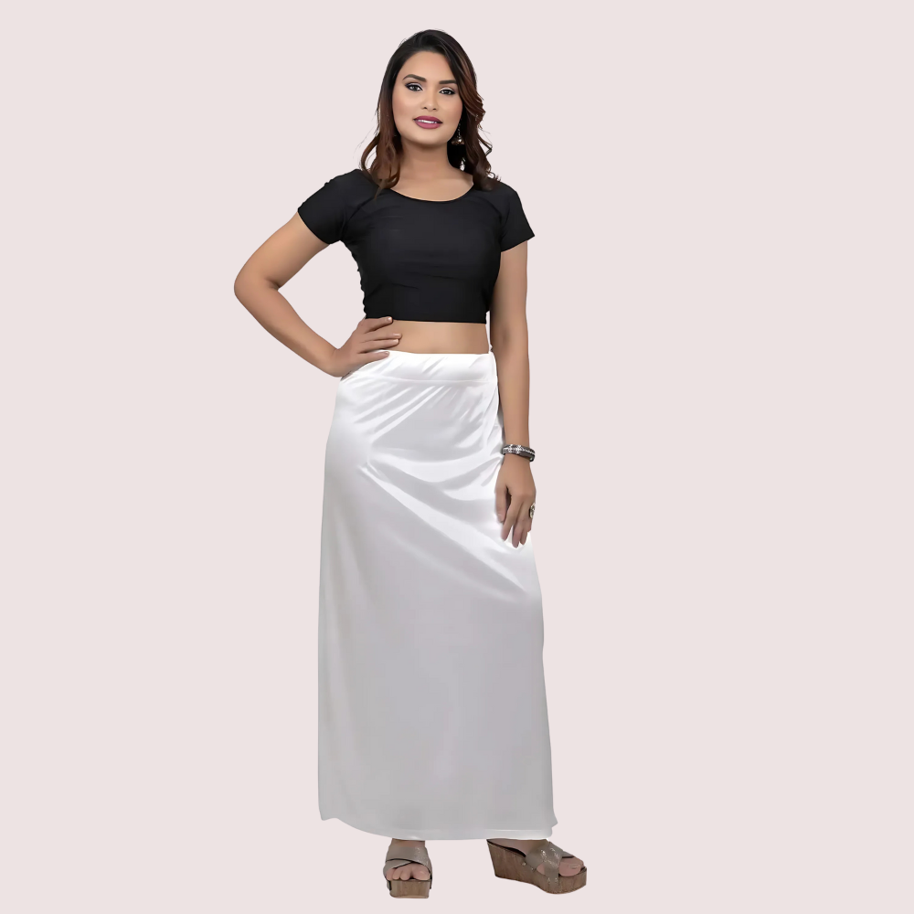 Satin Saree's Petticoat for Women