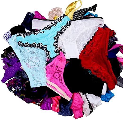 Women's Wholesale Panties Pack of 8 – Assorted Colors, Prints &amp; Lace Styles