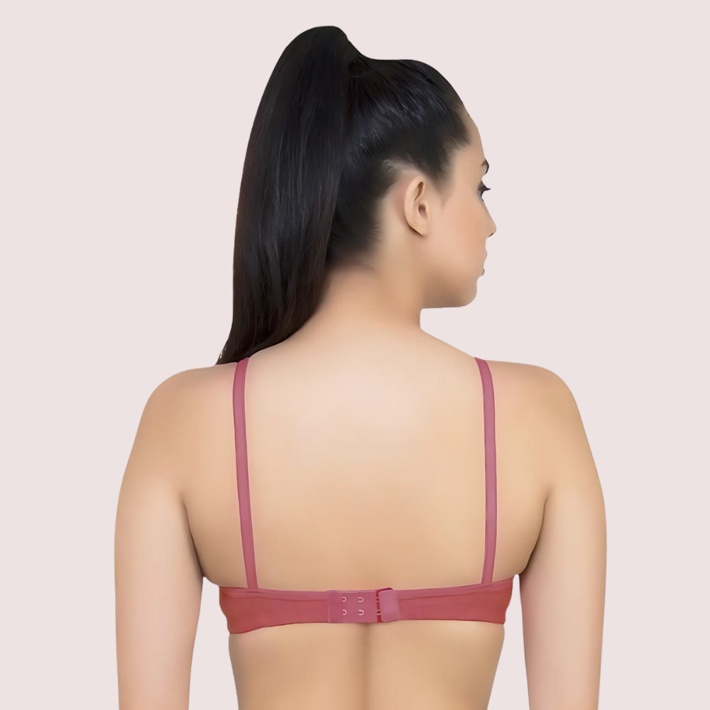 Lightly Padded classic comfort bra pack of 2
