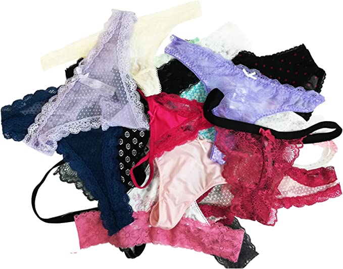 Women's Wholesale Panties Pack of 10 – Assorted Premium Styles &amp; Colors