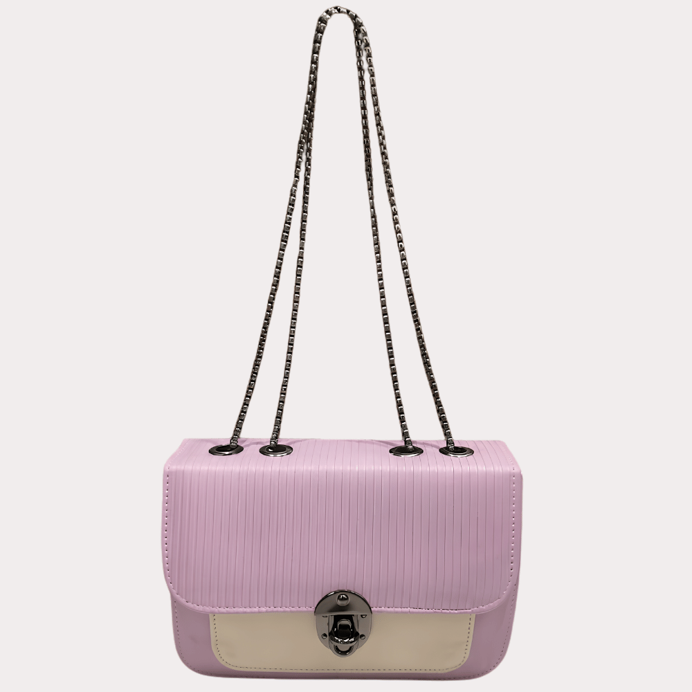 LavishLily Lavender Chain Sling Bag for Women