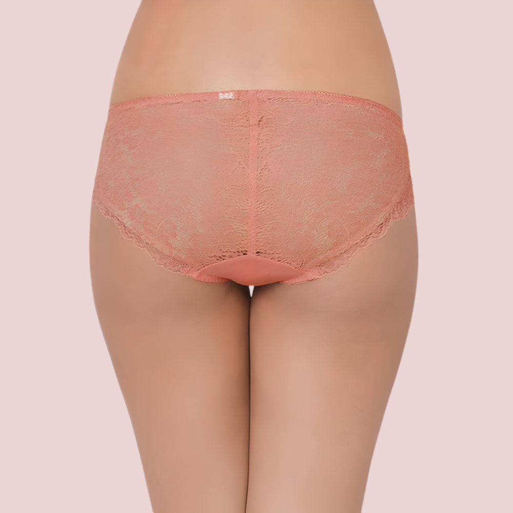 FeatherLite Sheer Lace Comfort Panty – Pack of 2