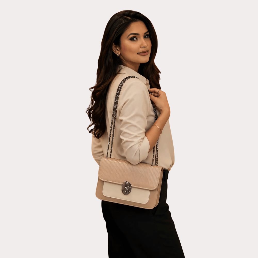 Ivory Grace Premium Chain Sling Bag