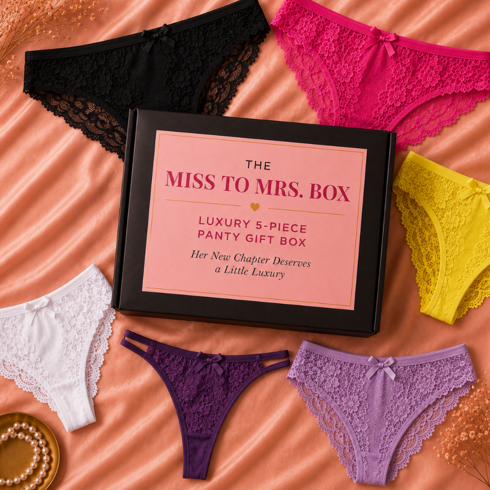 The Miss to Mrs. Box — Luxury 5-Piece Panty Gift Box