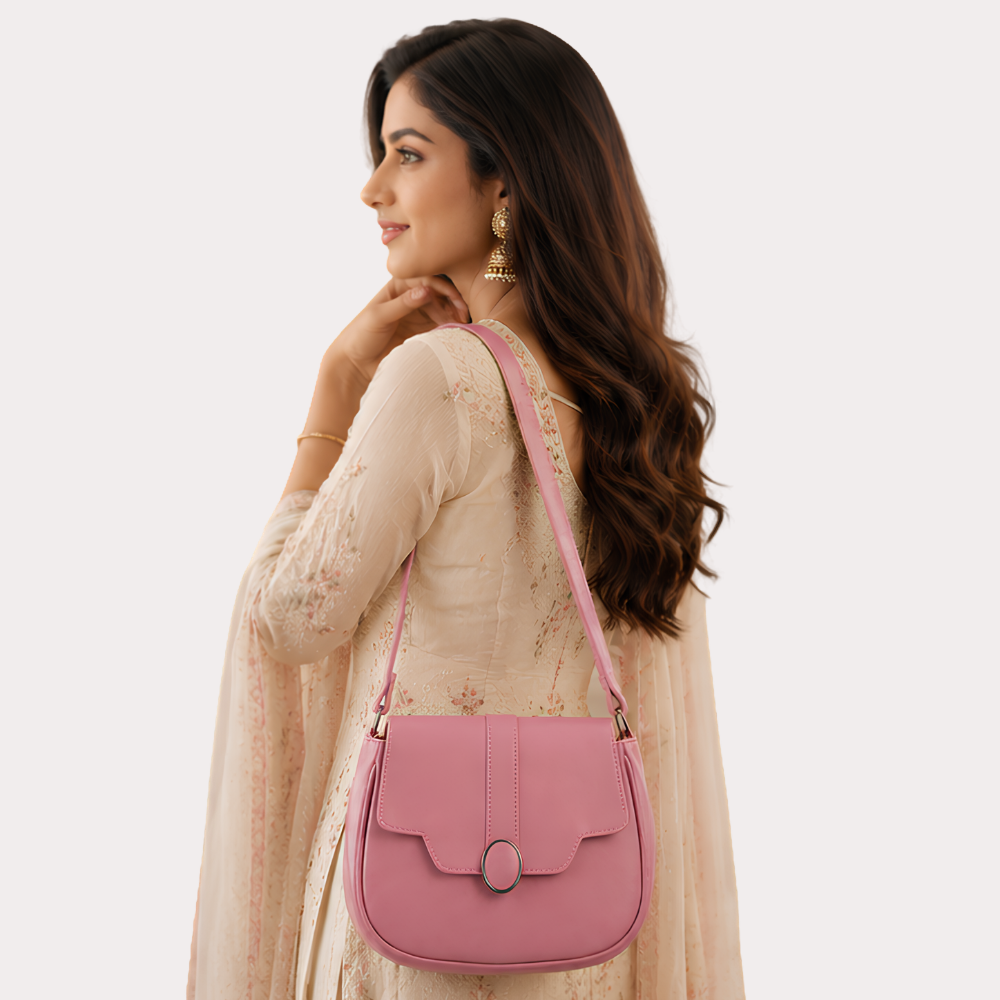 Rosé Luxe Elegant Sling Bag