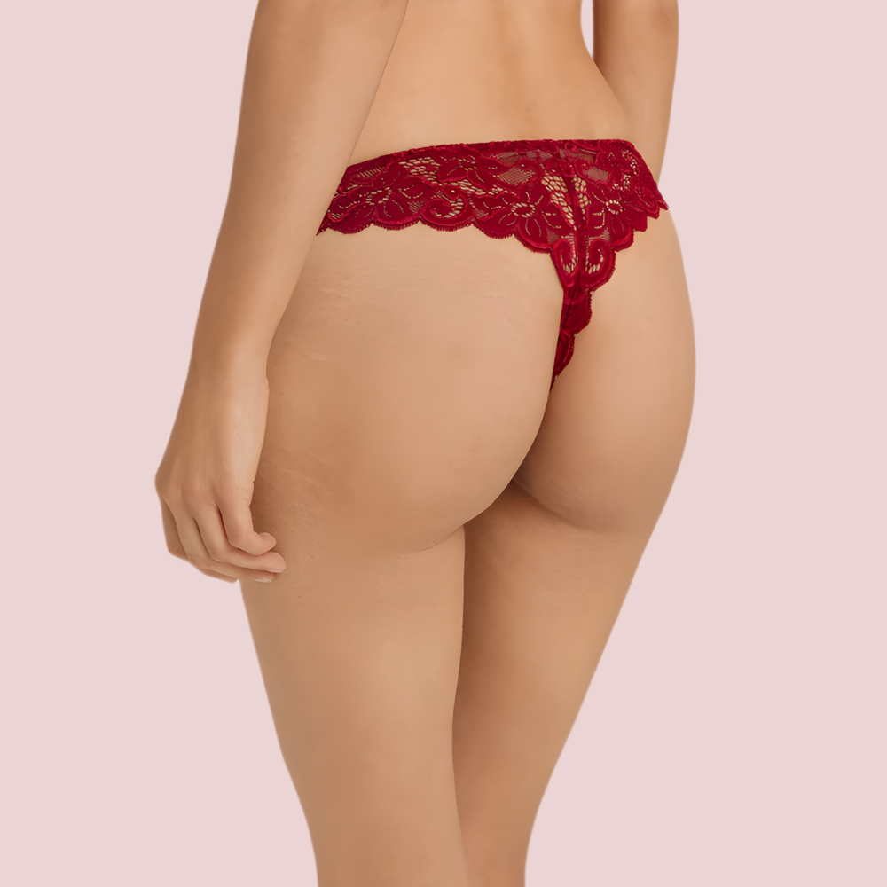 FloraKiss Lace Thong Panty Pair – 2-Pack