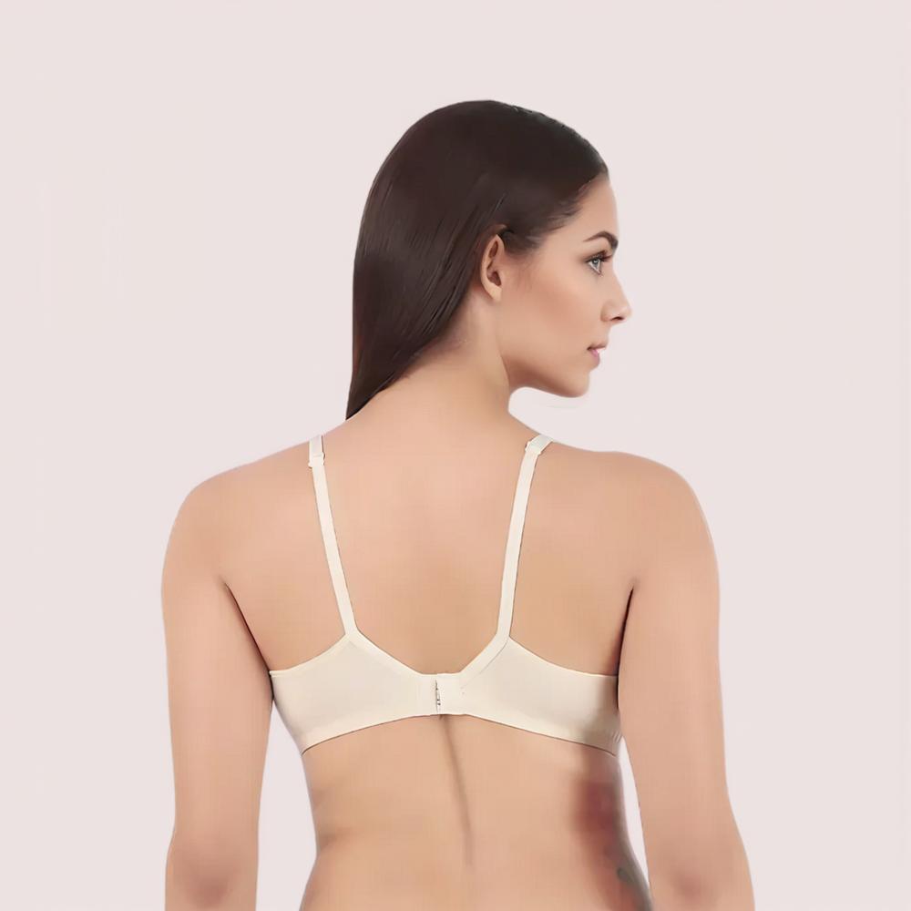 Women's Everyday Comfort Non-Padded Wire-Free Full Coverage Bra