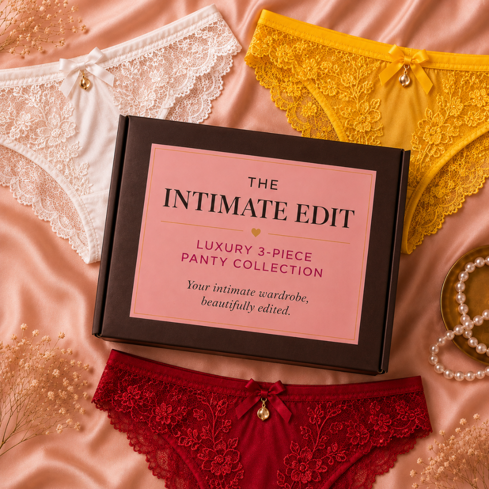 The Intimate Edit — Luxury 3-Piece Panty Collection