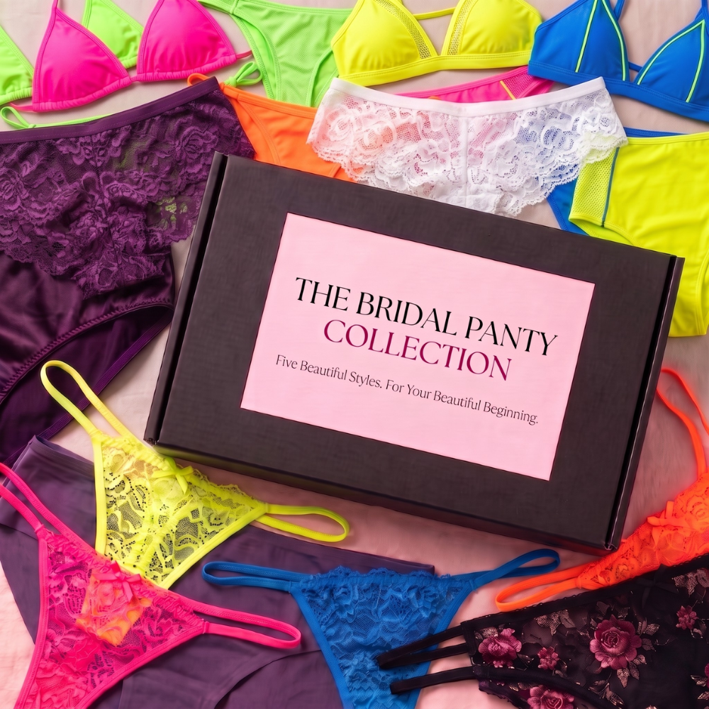 The Bridal Panty Collection — Luxury 5-Piece Panty Gift Box