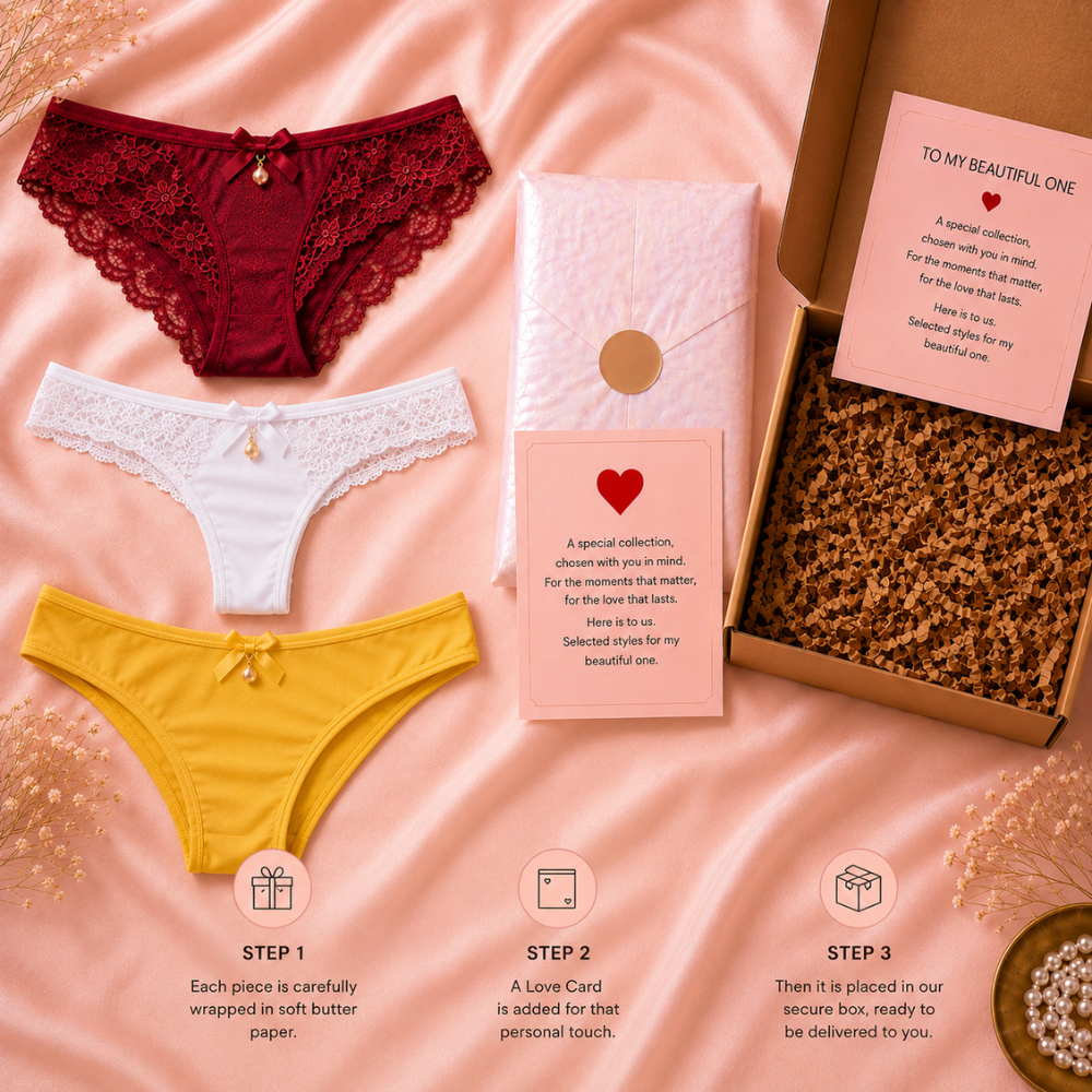 The Intimate Edit — Luxury 3-Piece Panty Collection